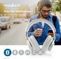 Nedis Trådløse hovedtelefoner | Bluetooth® | Over-ear | Active Noise Cancelling (ANC) | Hvid, HPBT52 Nedis Trådløse hovedtelefoner | Bluetooth® | Over-ear | Active Noise Cancelling (ANC) | Hvid, HPBT52