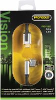 Profigold High Speed HDMI Cable with Ethernet HDMI Connector - HDMI Connector Rotatable 1.00 m Black Profigold High Speed HDMI Cable with Ethernet HDMI Connector - HDMI Connector Rotatable 1.00 m Black