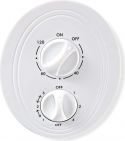 Nedis Tower Fan | 3-Speeds | Oscillation Function | Timer Function | White, FNTR11CWT40