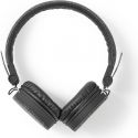 Nedis Kablede stofhovedtelefoner | On-ear | 1,2 m lydkabel | Antracit/sort, FSHP200AT Nedis Kablede stofhovedtelefoner | On-ear | 1,2 m lydkabel | Antracit/sort, FSHP200AT