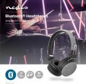 Nedis Bluetooth®-stofhovedtelefoner | On-ear | 18 timers spilletid | Grå / sort, FSHP250GY Nedis Bluetooth®-stofhovedtelefoner | On-ear | 18 timers spilletid | Grå / sort, FSHP250GY