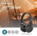 Nedis Bluetooth®-stofhovedtelefoner | On-ear | 18 timers spilletid | Antracit/sort, FSHP250AT Nedis Bluetooth®-stofhovedtelefoner | On-ear | 18 timers spilletid | Antracit/sort, FSHP250AT