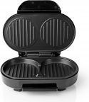 Nedis Hamburger maker | 1000 Watt | Black, KAHM100BK Nedis Hamburger maker | 1000 Watt | Black, KAHM100BK