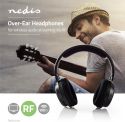 Nedis Trådløse hovedtelefoner | Radiofrekvens (RF) | Over-ear | Sort, HPRF200BK Nedis Trådløse hovedtelefoner | Radiofrekvens (RF) | Over-ear | Sort, HPRF200BK