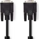 Nedis VGA Cable | VGA Male - VGA Male | 20 m | Black, CCGP59000BK200 Nedis VGA Cable | VGA Male - VGA Male | 20 m | Black, CCGP59000BK200