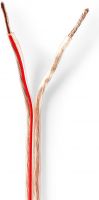Nedis Speaker Cable | 2x 1.50 mm2 | 25.0 m | Reel | Transparent, CABR1500TR250 Nedis Speaker Cable | 2x 1.50 mm2 | 25.0 m | Reel | Transparent, CABR1500TR250