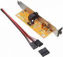 SPDIF optisk og RCA(phono) beslag for motherboard tilslutn. SPDIF optisk og RCA(phono) beslag for motherboard tilslutn.
