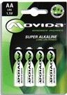 MOVIDA AA Super Alkaline Long Life - 4 pcs. MOVIDA AA Super Alkaline Long Life - 4 pcs.