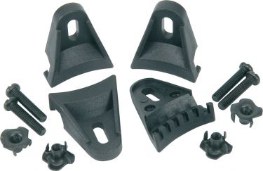 Set of 4 Plastic speaker clamps, with T nuts and bolts