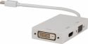 Valueline Mini Displayport -Kabel Mini DisplayPort Han - VGA Hun 15p / DVI-D 24+1p Hun + HDMI Hun 0. Valueline Mini Displayport -Kabel Mini DisplayPort Han - VGA Hun 15p / DVI-D 24+1p Hun + HDMI Hun 0.