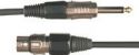 Mikrofonkabel XLR hun/Jack han, 3.0m Mikrofonkabel XLR hun/Jack han, 3.0m