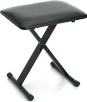 Keyboard Bench with adjustable height / black