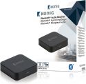 König Audio Modtager Bluetooth 3.5 mm Sort, CSBTRCVR100 König Audio Modtager Bluetooth 3.5 mm Sort, CSBTRCVR100