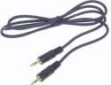 Audiokabel 2 x 3,5mm stereo JACK han, OFC (3m) Audiokabel 2 x 3,5mm stereo JACK han, OFC (3m)