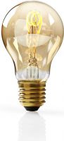 Nedis Dimmable LED Vintage Filament Lamp E27 | A60 | 3 W | 100 lm, LEDBTFE27A60 Nedis Dimmable LED Vintage Filament Lamp E27 | A60 | 3 W | 100 lm, LEDBTFE27A60