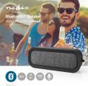 Nedis Bluetooth®-stofhøjttaler | 30 W | Op til 6 timers spilletid | Vandtæt | Antracit/sort, FSBS100 Nedis Bluetooth®-stofhøjttaler | 30 W | Op til 6 timers spilletid | Vandtæt | Antracit/sort, FSBS100