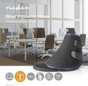 Nedis Ergonomisk kablet mus | 1600 dpi | 6 knapper | Sort, ERGOMSWD200BK Nedis Ergonomisk kablet mus | 1600 dpi | 6 knapper | Sort, ERGOMSWD200BK
