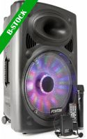 FPS15 Portable Sound System 15" BT/VHF/IRC/LED "B-STOCK" FPS15 Portable Sound System 15" BT/VHF/IRC/LED "B-STOCK"