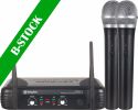 Trådløse Mikrofon Systemer, STWM712, VHF Microphone System 2 ch. "B-STOCK"