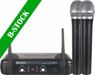 STWM712, VHF Microphone System 2 ch. "B-STOCK"