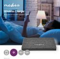 Nedis Trådløs stofoplader | 2,0 A | 10 W | Sort, FSWC10W110BK Nedis Trådløs stofoplader | 2,0 A | 10 W | Sort, FSWC10W110BK