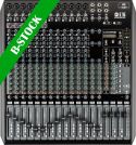 RCF E16 mixer 12 Mic + 2 stereo input, 6 AUX, m/effekt "B-STOCK" RCF E16 mixer 12 Mic + 2 stereo input, 6 AUX, m/effekt "B-STOCK"