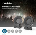 Nedis Bluetooth®-stofhøjttaler | 2x 15 W | Op til 4 timers spilletid | True Wireless Stereo (TWS) | Nedis Bluetooth®-stofhøjttaler | 2x 15 W | Op til 4 timers spilletid | True Wireless Stereo (TWS) |