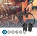 Nedis Trådløse hovedtelefoner | Bluetooth® | Over-ear | Active Noise Cancelling (ANC) | Sort, HPBT22 Nedis Trådløse hovedtelefoner | Bluetooth® | Over-ear | Active Noise Cancelling (ANC) | Sort, HPBT22