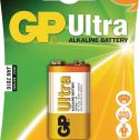 GP Alkaline Batteri 9 V Ultra 1-Bobler, 0301604AU-U1