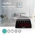 Nedis Clockradio med vækkeur | Trådløs opladning af telefon | FM | Bluetooth | Stereo, CLAR006BK Nedis Clockradio med vækkeur | Trådløs opladning af telefon | FM | Bluetooth | Stereo, CLAR006BK