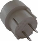 Fixapart Rejseadapter Europe-til-USA Ikke jordet, EL-TRAVEL02 Fixapart Rejseadapter Europe-til-USA Ikke jordet, EL-TRAVEL02