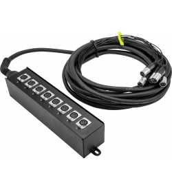 Omnitronic Multicore Stagebox MUS-610 6IN 10m TILBUD NU