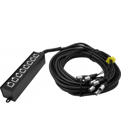 Omnitronic Multicore Stagebox MUS-820 8IN 20m TILBUD NU