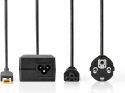 Nedis Notebook Adapter 90 W | Lenovo Square 11 x 5.6 mm | 20 V / 4.5 A | Used for LENOVO | Power Cor Nedis Notebook Adapter 90 W | Lenovo Square 11 x 5.6 mm | 20 V / 4.5 A | Used for LENOVO | Power Cor