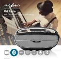 Nedis FM Radio | 60 W | Bluetooth® | Black / Silver, RDFM5300BK Nedis FM Radio | 60 W | Bluetooth® | Black / Silver, RDFM5300BK