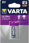 Assortment, Varta Lithium Battery 9 V 9 V 1-Blister, 6122.301.401