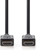 Nedis High Speed HDMI™-kabel med Ethernet | HDMI™-stik - HDMI™-stik | 25 m | Sort, CVGT34000BK250 Nedis High Speed HDMI™-kabel med Ethernet | HDMI™-stik - HDMI™-stik | 25 m | Sort, CVGT34000BK250