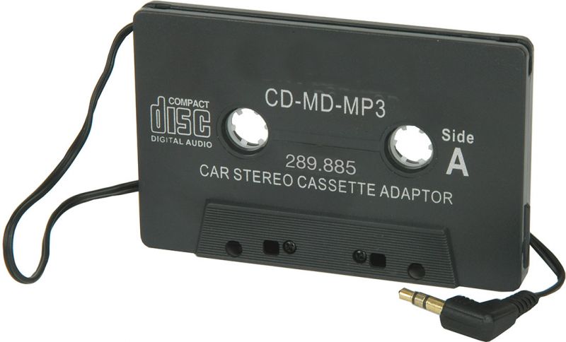 CD adapter, alm. kassetteradio
