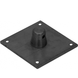 Alutruss DECOLOCK DPBS Base Plate for DQ1, black TILBUD NU