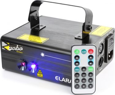 Elara Double Laser 300mW RB Gobo DMX IRC