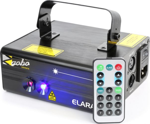 Elara Double Laser 300mW RB Gobo DMX IRC