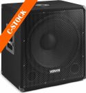 SMWBA18MP3 Bi-AMP Subwoofer 18inch/1000W & Bluetooth "C-STOCK" SMWBA18MP3 Bi-AMP Subwoofer 18inch/1000W & Bluetooth "C-STOCK"