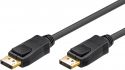 <span class="c90">GOOBAY -</span> DisplayPort 1.1 kabel DP han til DP han, Sort (1m) <span class="c90">GOOBAY -</span> DisplayPort 1.1 kabel DP han til DP han, Sort (1m)