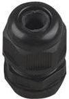 Kabelgennemføring Metrisk, IP68, Sort (6-10mm) Kabelgennemføring Metrisk, IP68, Sort (6-10mm)