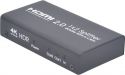 HDMI 2.0 splitter 1 in > 2 out (UltraHD) HDMI 2.0 splitter 1 in > 2 out (UltraHD)