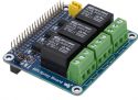 Raspberry Pi relæmodul Pi-Hat, 3 kanaler Raspberry Pi relæmodul Pi-Hat, 3 kanaler