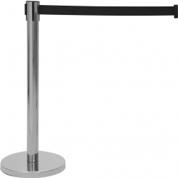 Eurolite Barrier System with Retractable black belt TILBUD NU