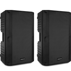 VONYX VSA150S Aktivt højttalersæt 15" med BT/mp3 TILBUD NU