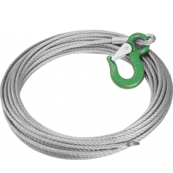 Eurolite Tower Steelrope 8mm with clamp TILBUD NU