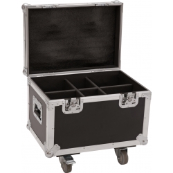 Roadinger Flightcase 4x LED TMH-13/17/S30/W36 with wheels TILBUD NU